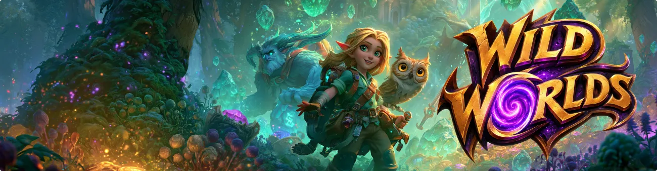 Wild worlds slot Banner 4